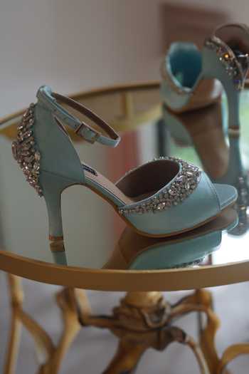 Shop_Shradha Hedau Footwear Couture_Blue Crystals Saige Embellished Heels _Online_at_Aza_Fashions