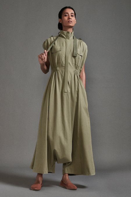 MATI High Collared Jumpsuit 