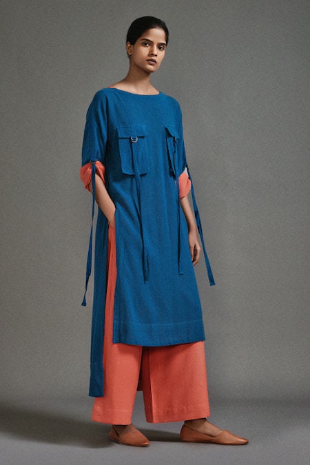 MATI Ruka Safari Pocket Asymmetric Tunic 