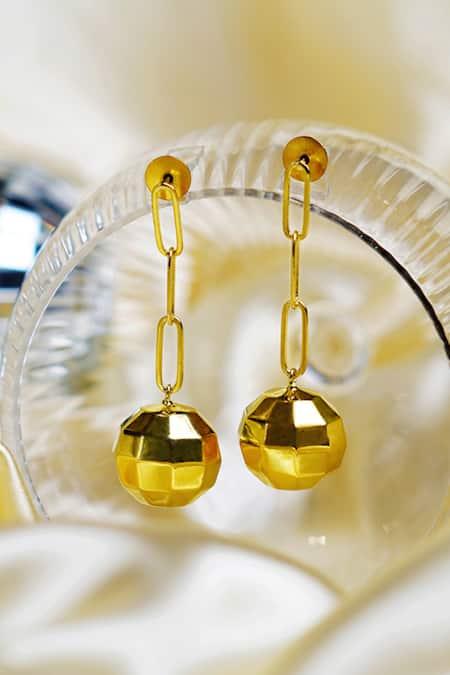 14K Yellow Gold Ball Earrings 3mm-8mm – Oliver & Navy