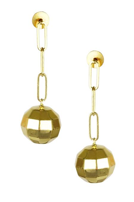 Aura Diamond Sphere Earrings – Briony Raymond New York