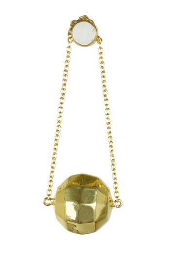 Buy_Varnika Arora_Gold Plated Pearls Mother Of Studded Earrings _Online_at_Aza_Fashions