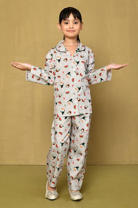 Samyukta Singhania Toucan Print Night Suit 