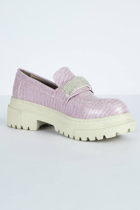 Buy The Niche Label Pink Crystals Serena Embellished Sneaker Heels Online at Aza Fashions Buy_The Niche Label_Pink Crystals Serena Embellished Sneaker Heels_Online_at_Aza_Fashions