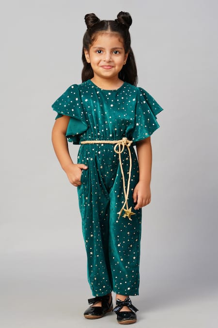 LIL DRAMA Star Print Jumpsuit 