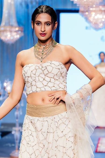 Buy Rina Dhaka Pink Net Sequins Sweetheart Neck Meadow Off Shoulder Blouse Lehenga Set Online at Aza Fashions Buy_Rina Dhaka_Pink Net Sequins Sweetheart Neck Meadow Off Shoulder Blouse Lehenga Set _Online_at_Aza_Fashions