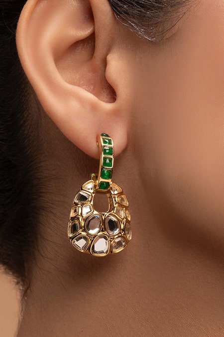 Isharya Fiesta Hydro Stone Embellished Earrings 