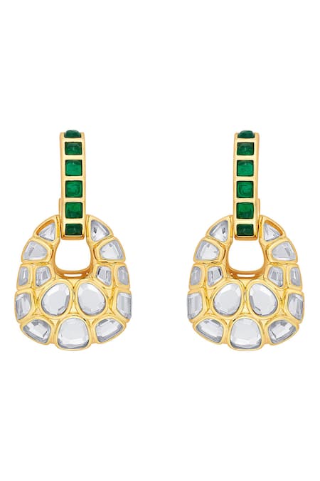 Isharya Fiesta Hydro Stone Embellished Earrings 
