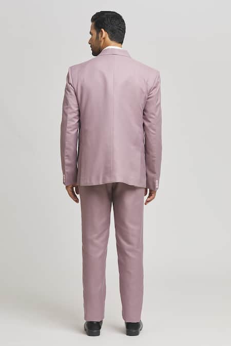 Aham-Vayam Asa Cutdana Embellished Tuxedo Pant Set 