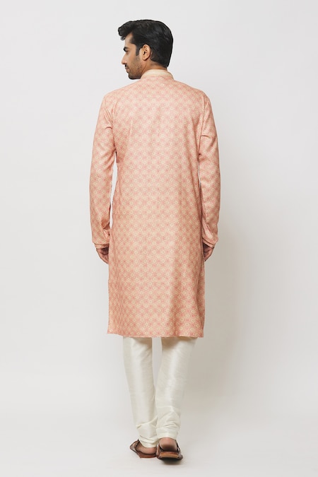 Arihant Rai Sinha Arabesque Jaal Print Kurta 