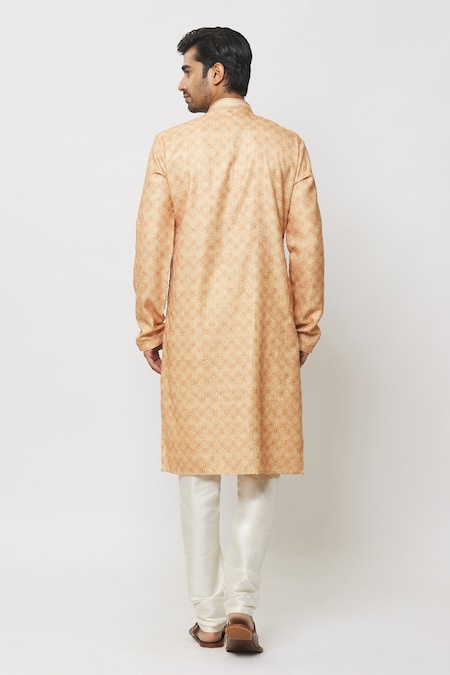 Arihant Rai Sinha Fleur Jaal Print Kurta Set 