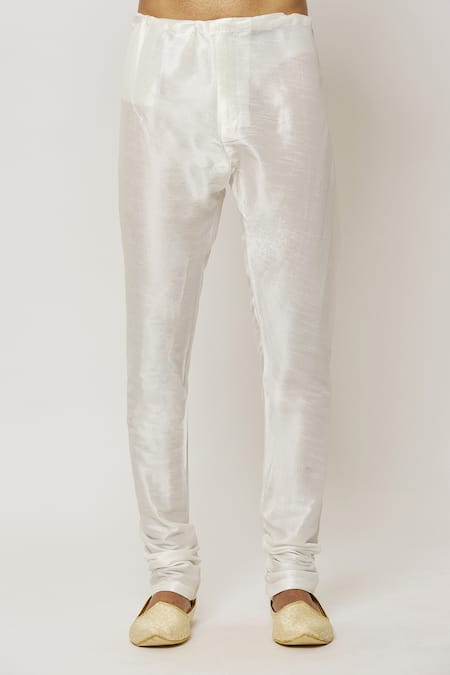 Buy_Arihant Rai Sinha_Green Silk, Faux Leather Sequins Canna Bloom Embroidered Sherwani Set _Online_at_Aza_Fashions