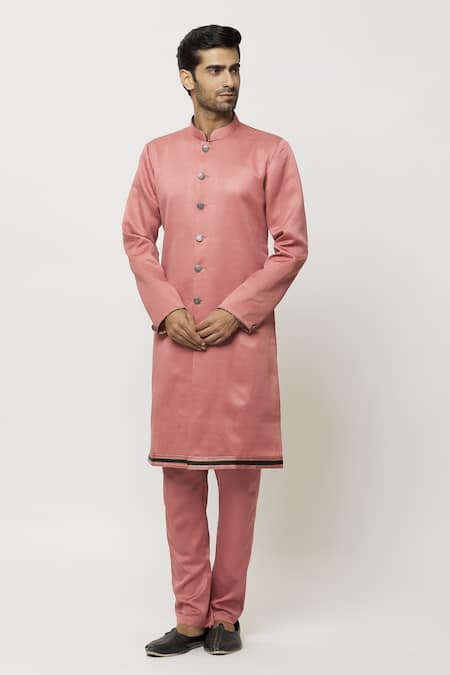 Samyukta Singhania Mandarin Collar Kurta 