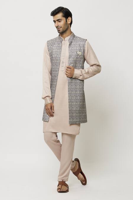 Buy Arihant Rai Sinha Purple Silk Sleeveless Nehru Jacket Online at Aza Fashions Buy_Arihant Rai Sinha_Purple Silk Sleeveless Nehru Jacket _Online_at_Aza_Fashions