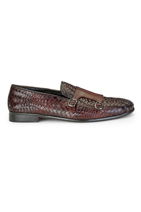 Buy Shutiq Brown Zaar Cocoa Solid Leather Slip-on Shoes Online at Aza Fashions Buy_Shutiq_Brown Zaar Cocoa Solid Leather Slip-on Shoes _Online_at_Aza_Fashions