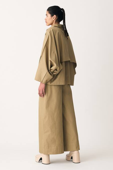 Three Batwing Sleeve Jacket 