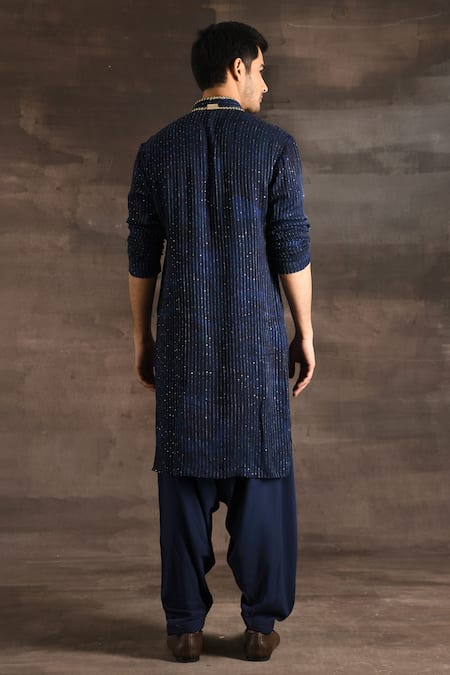 Soniya G Sequin Embroidered Kurta Set