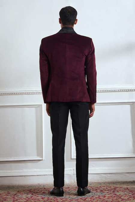 French Connection velvet suit pants in navy | ASOS