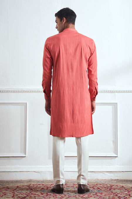 Tajiri Dora Pintucked Yoke Kurta Set 
