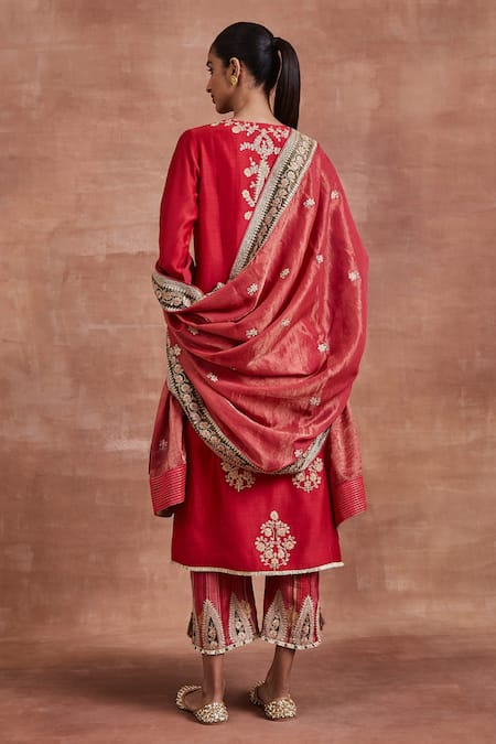 Sue Mue Charu Dori Work Kurta Pant Set 