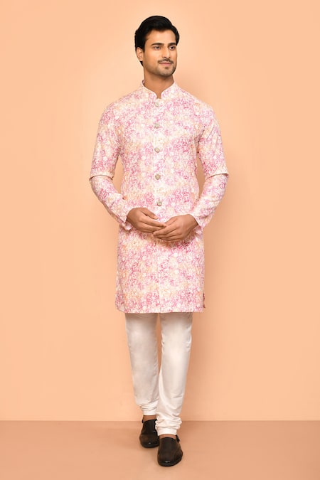 Arihant Rai Sinha Thread Embroidered Straight Kurta 