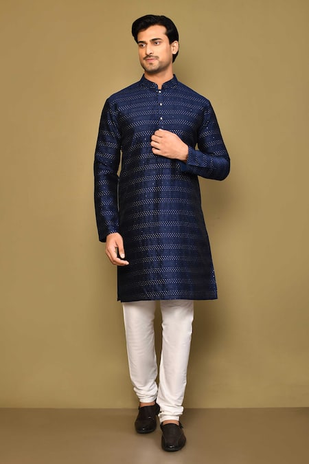 Arihant Rai Sinha Cosmic Line Embroidered Kurta Set 