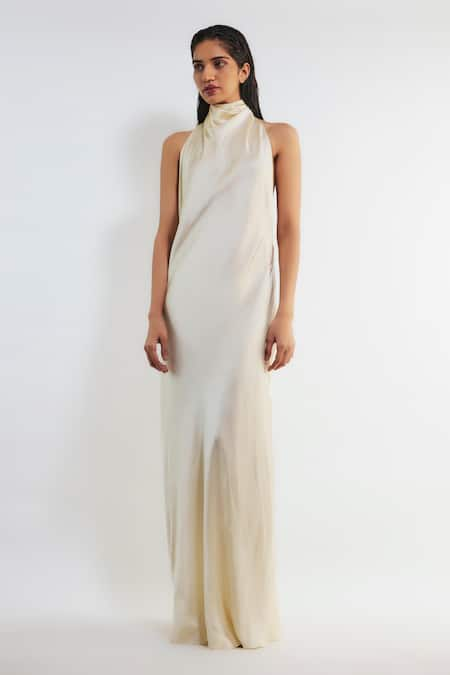 Deme by Gabriella Shannyn Backless Maxi Gown 