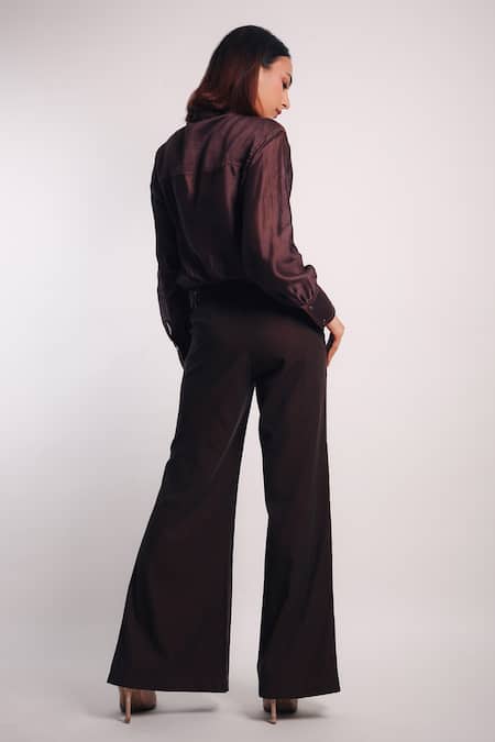 Diksha Khanna Stripe Placement Shirt With Pant 