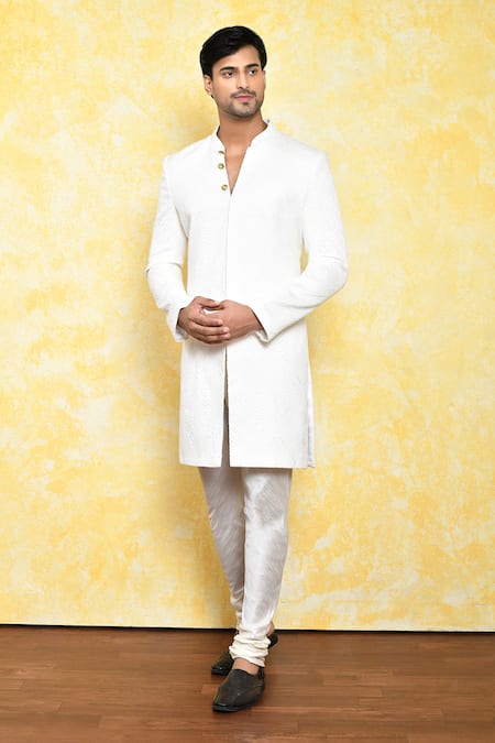 Arihant Rai Sinha Abstract Pattern Kurta & Churidar Set 