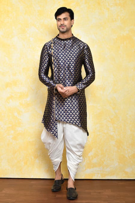 Arihant Rai Sinha Floral Motifs Print Kurta & Dhoti Pant Set 