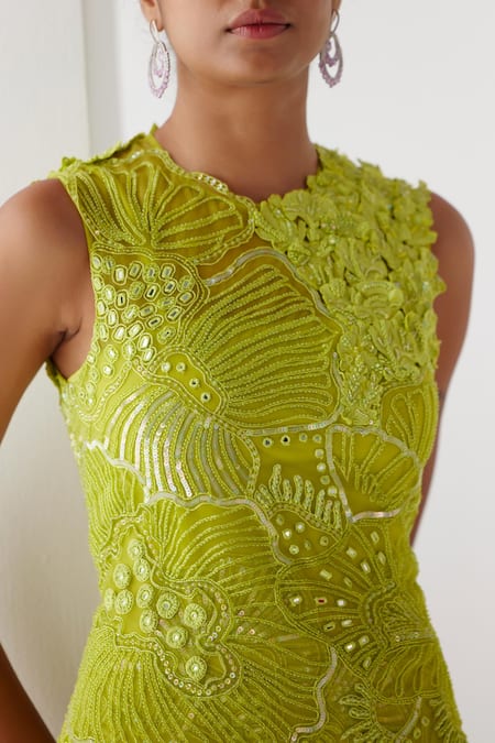 Cotton Lemon Embroidered Stitched Suit Set | Kashish-06 | Cilory.com