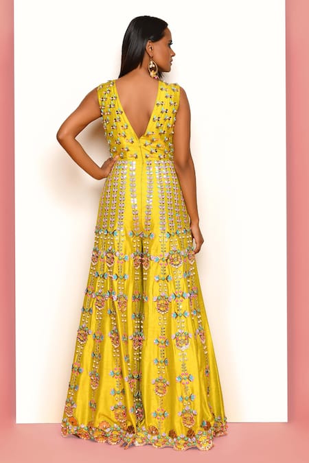 Papa Don't Preach Fiercely Frenzy Embellished Jumpsuit 