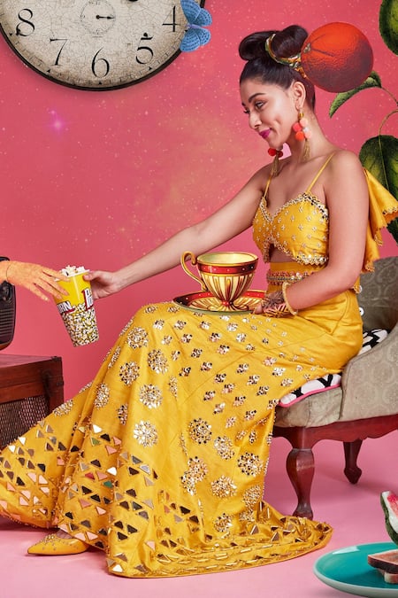 Papa Don't Preach Hello Sunset Embellished Jumpsuit 