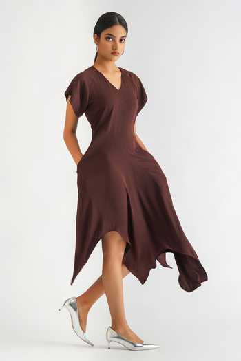 boden rae linen dress Octavia Linen Blend Dress-Embroidered Chambray