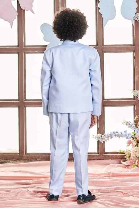 Littleens Pietro Bead & Sequin Work Jacket & Trouser Set 