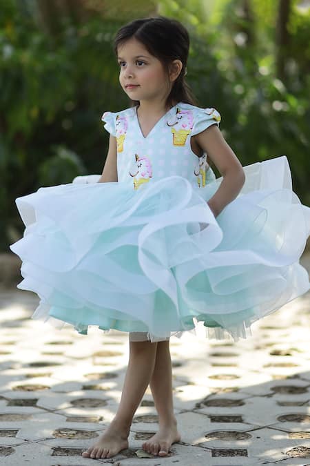 Unicorn hotsell ruffle dress