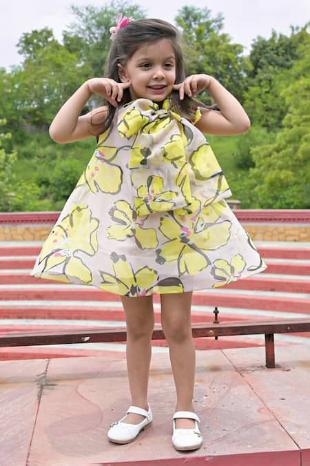 JANYAS CLOSET Flower Print Dress 