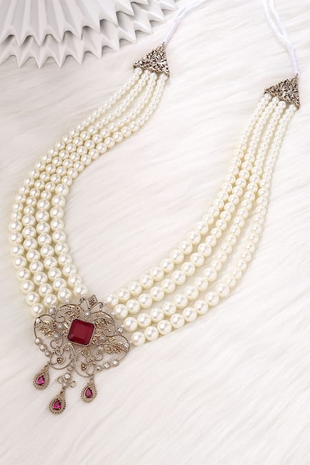 Cosa Nostraa Layered Stone Mala 