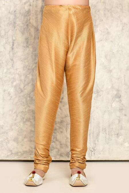 Petite Pomme_Beige Jacquard Sequins Geometric Fleur Patterned Embellished Kurta Set _Online_at_Aza_Fashions