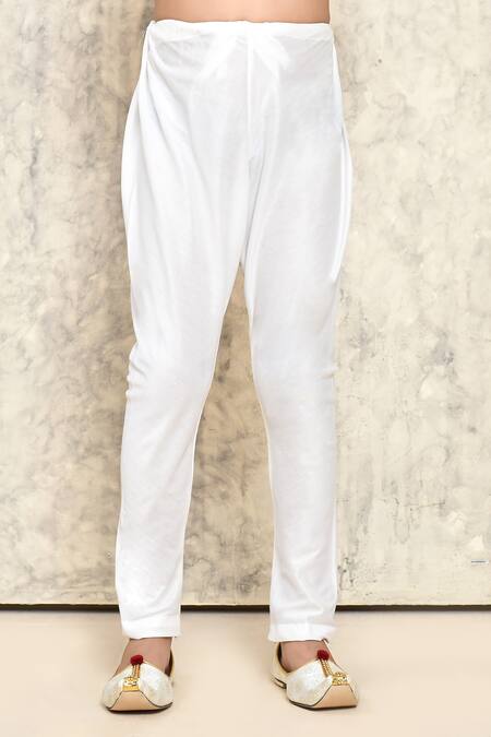 Petite Pomme_Pink Cotton Embroidery Amaryllis Thread Kurta Set _Online_at_Aza_Fashions