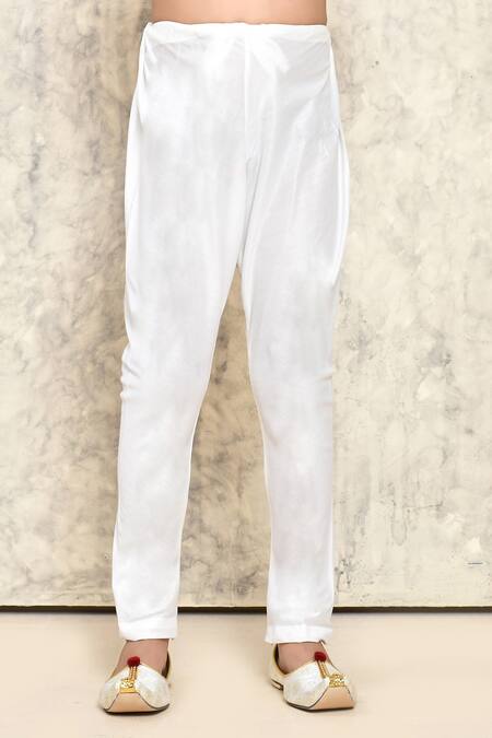 Petite Pomme_Black Cotton Embroidery Vintage Thread Kurta Set _Online_at_Aza_Fashions