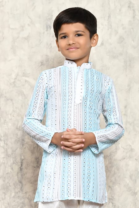 Buy Petite Pomme Green Georgette Sequins, Mirrors Geometric Pattern Kurta Online at Aza Fashions Buy_Petite Pomme_Green Georgette Sequins, Mirrors Geometric Pattern Kurta _Online_at_Aza_Fashions