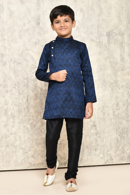 Samyukta Singhania Geometric Pattern Kurta 