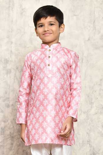Buy Petite Pomme Peach Polyester Sequins, Embroidery Floral Print Kurta Online at Aza Fashions Buy_Petite Pomme_Peach Polyester Sequins, Embroidery Floral Print Kurta _Online_at_Aza_Fashions