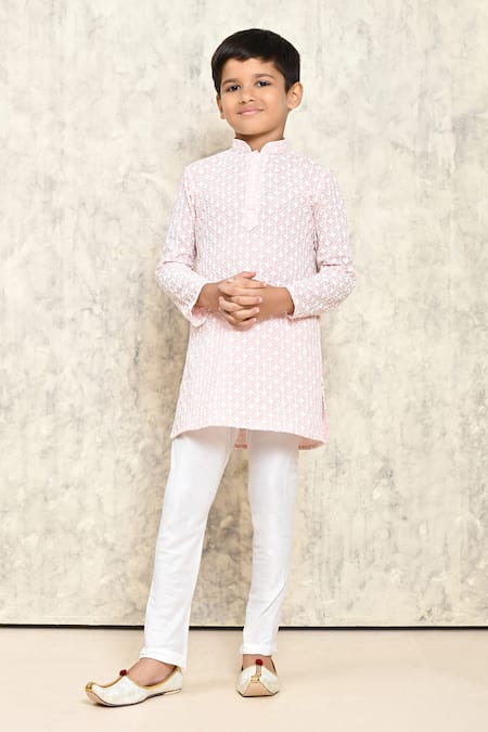 Samyukta Singhania Floral Jaal Embroidered Kurta 