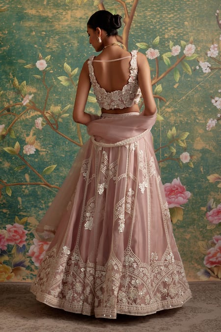 Ridhi Mehra Grace Placement Embroidered Lehenga Set 