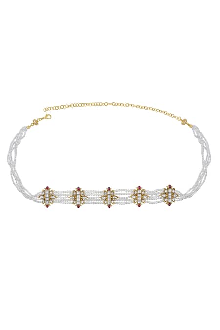 Tribe Amrapali Vanya Embellished Sheeshphool