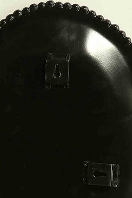 Shop_Cocovey Homes_Gold Alloy Aluminium Oval Shaped Wall Art Set Of 2_Online_at_Aza_Fashions