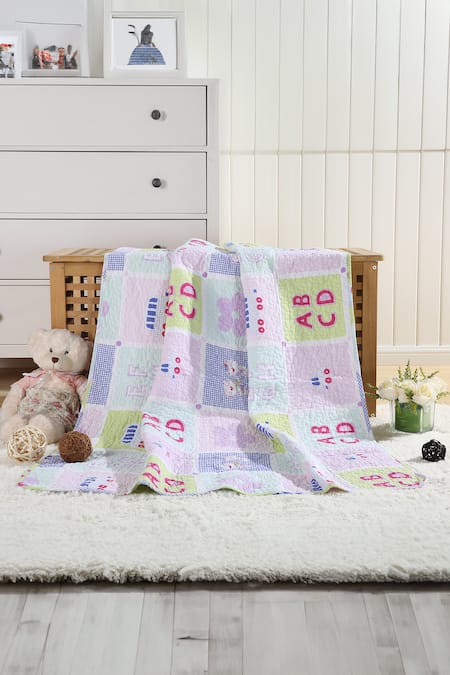 Quliting Tree Alphabet Pattern Baby Quilt 