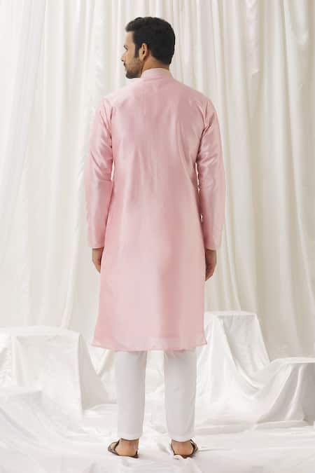 Aariyana Couture Floret Embroidered Placket Kurta With Pant 